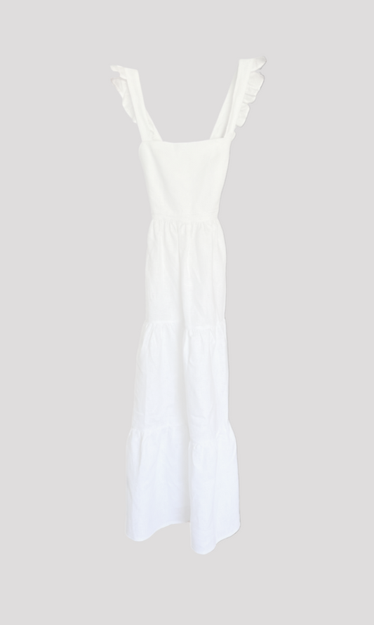 Antibes Dress Blanc